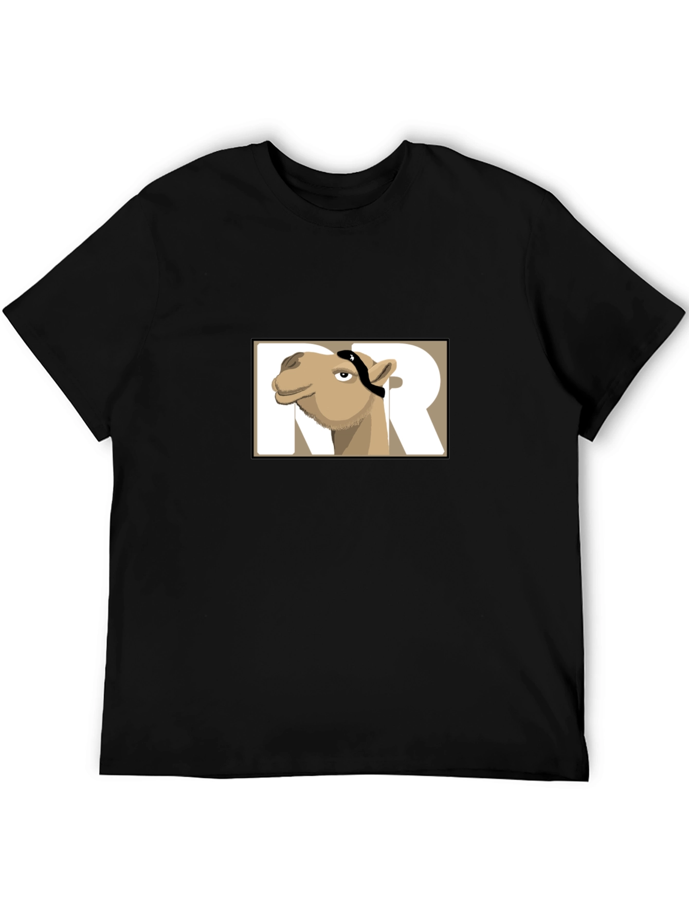 Camel Cartoon Graphic Tee - Unisex