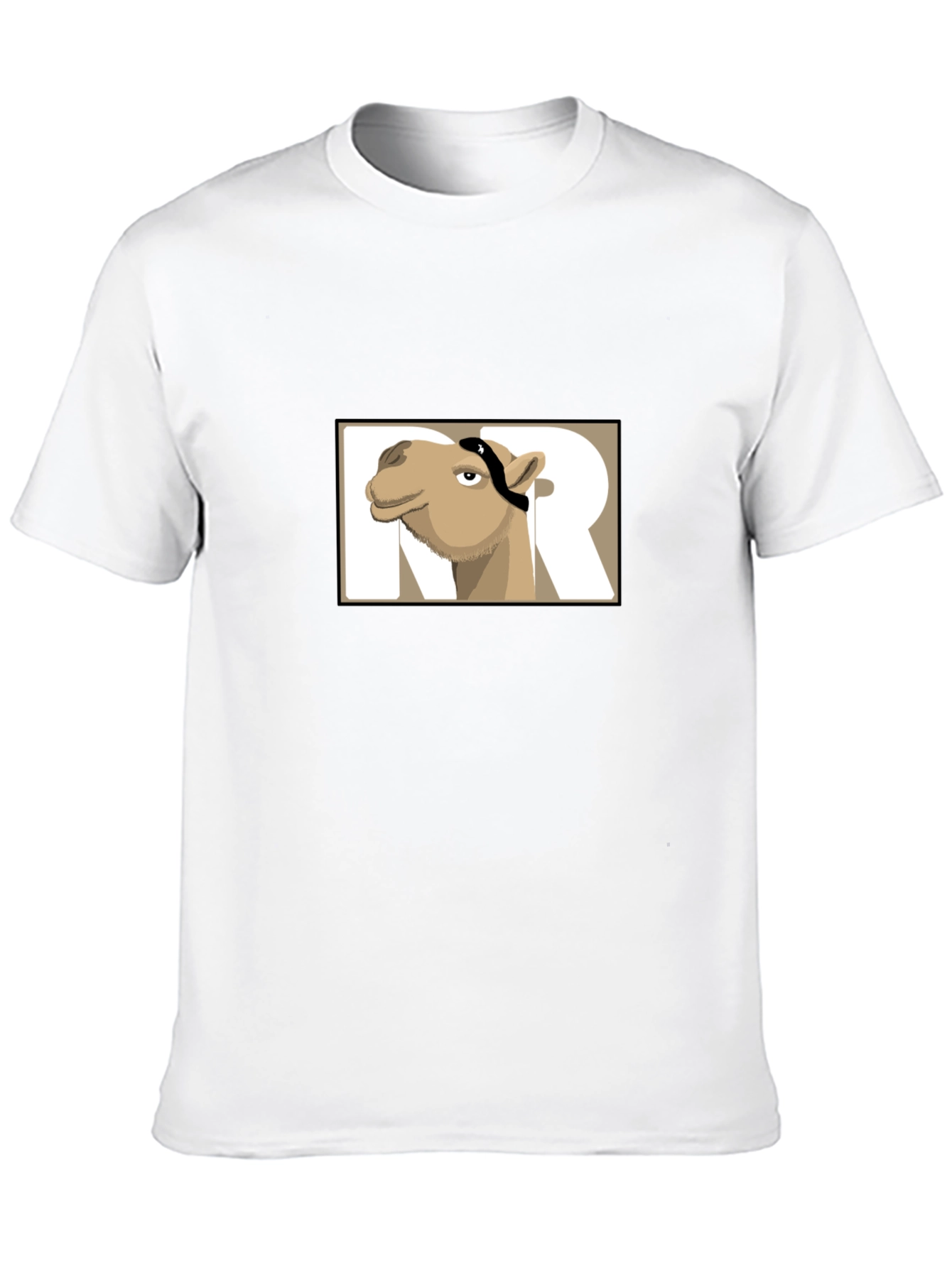Camel Cartoon Graphic Tee - Unisex
