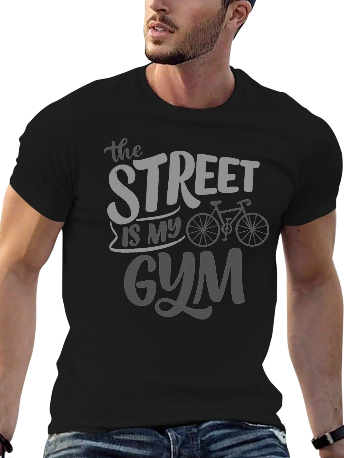 Street is My Gym - Cycling T-Shirt
