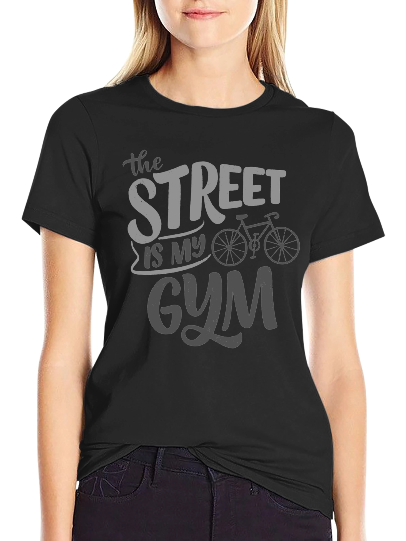Street is My Gym - Cycling T-Shirt
