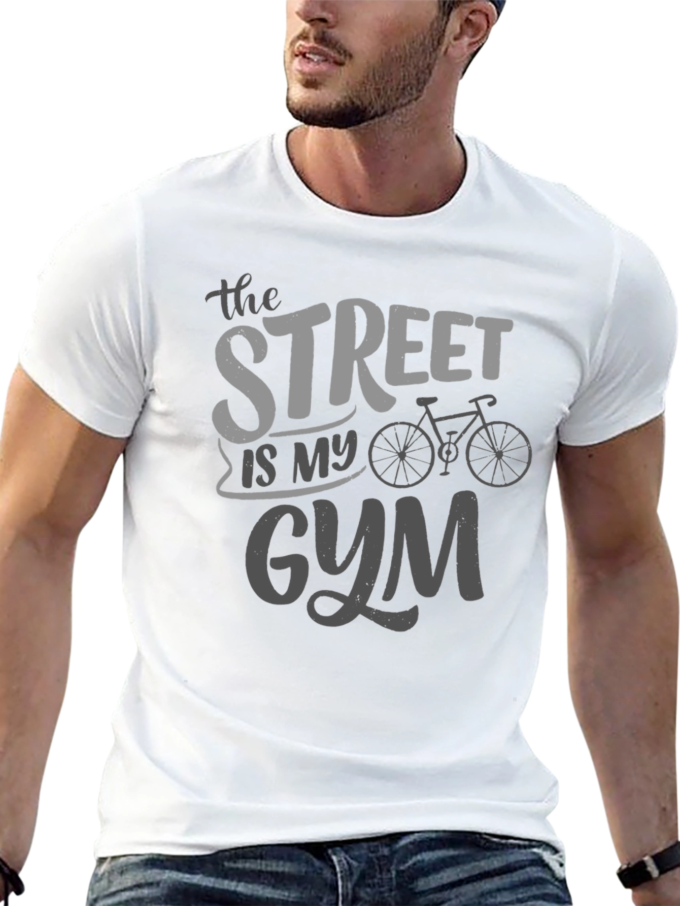 Street is My Gym - Cycling T-Shirt