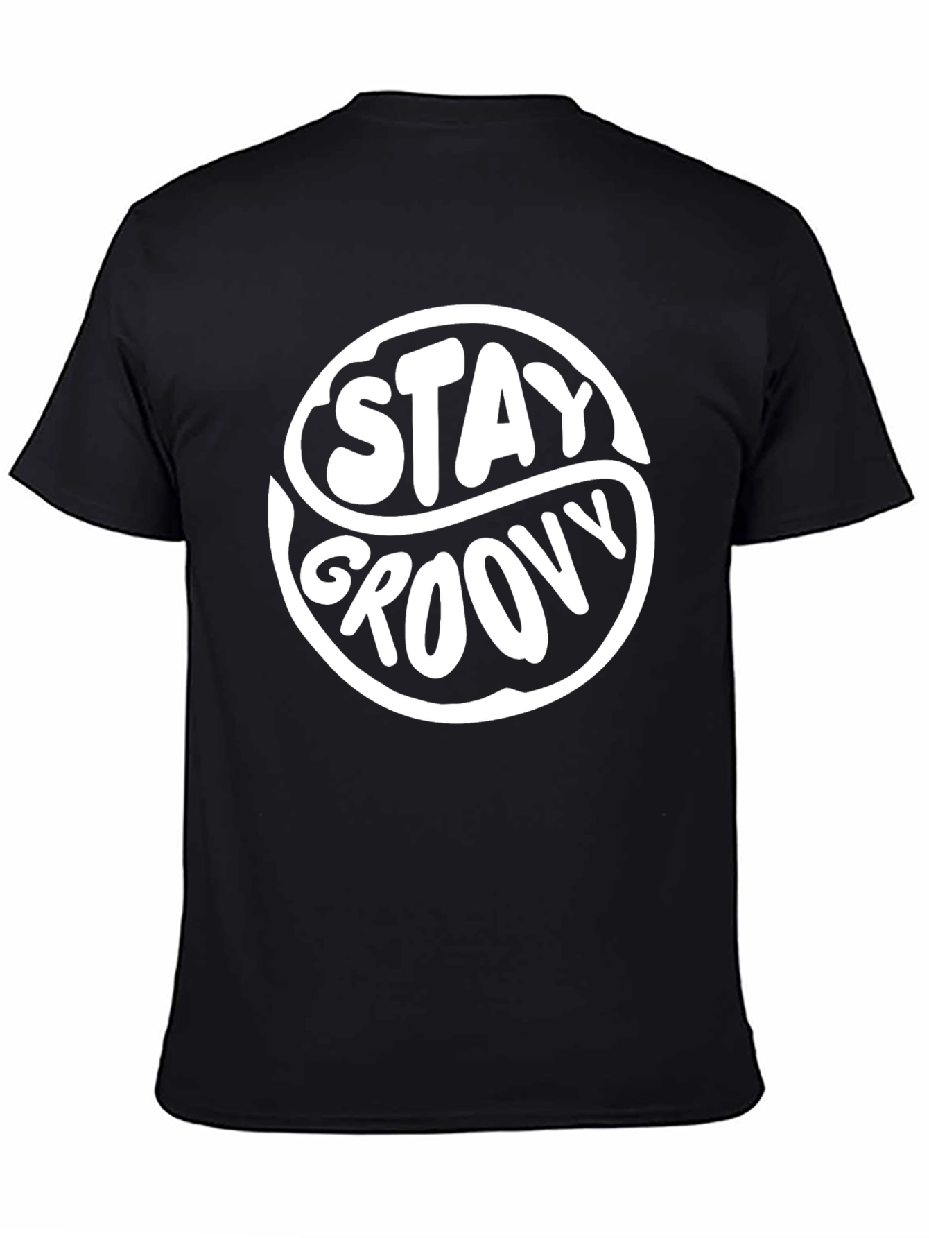 Stay Groovy Graphic T-Shirt - Retro Style