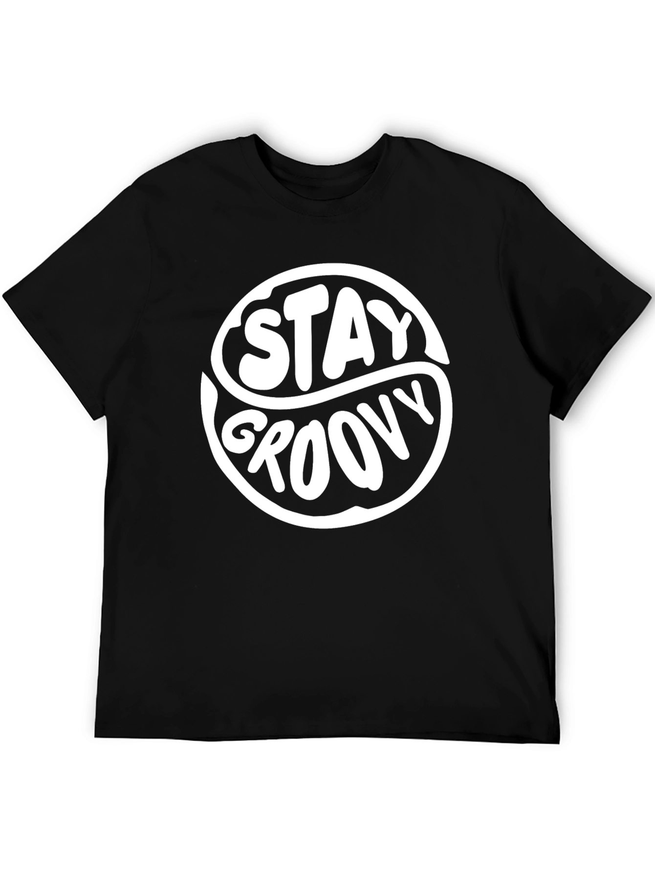 Stay Groovy Graphic T-Shirt - Retro Style