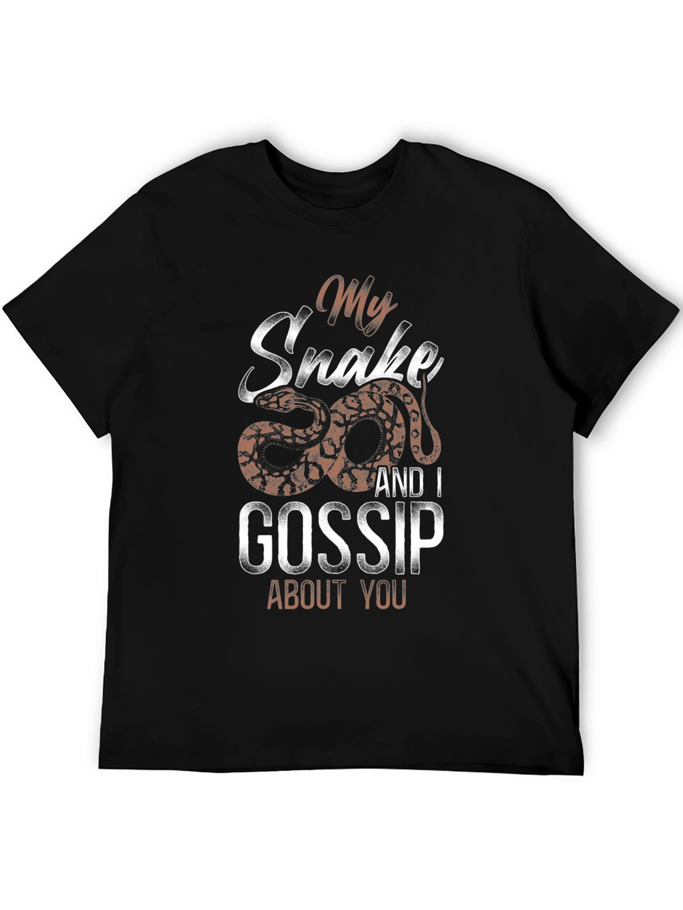 My Snake and I Gossip About You T-Shirt