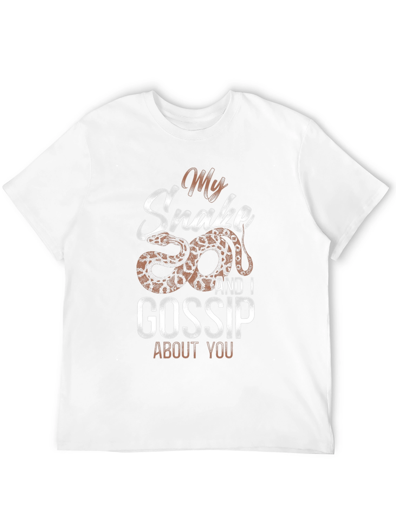 My Snake and I Gossip About You T-Shirt
