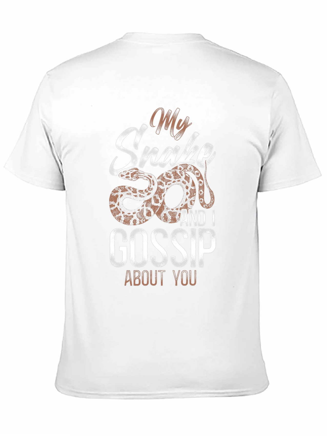 My Snake and I Gossip About You T-Shirt