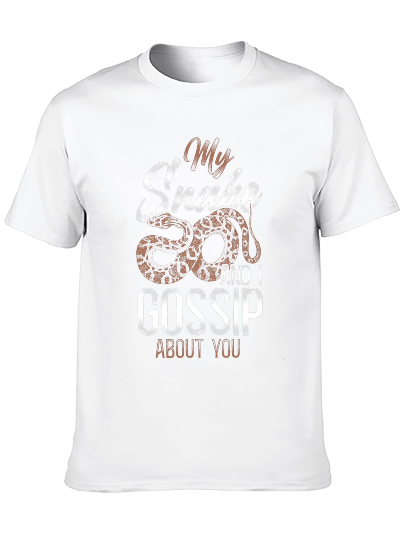 My Snake and I Gossip About You T-Shirt