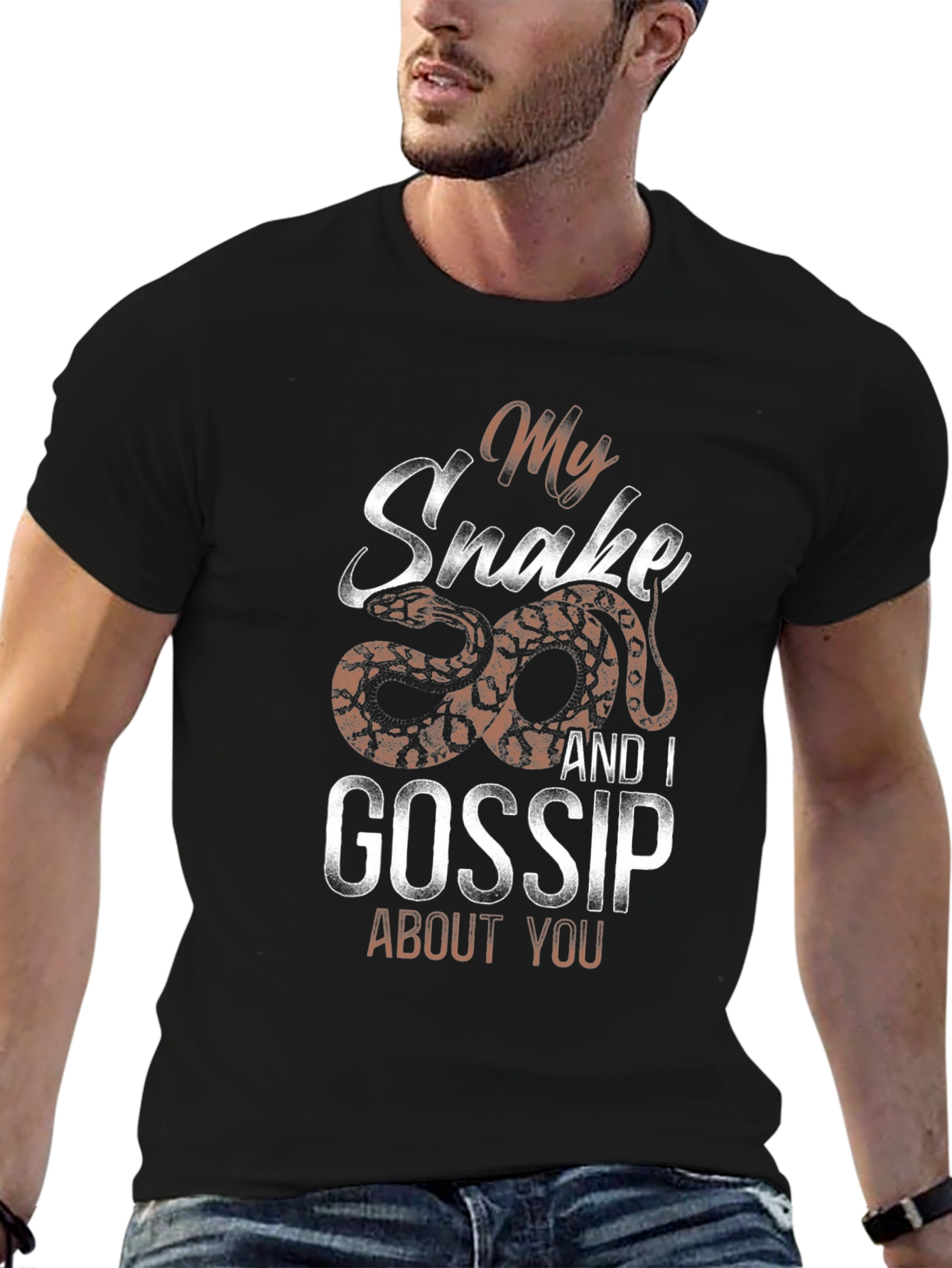 My Snake and I Gossip About You T-Shirt