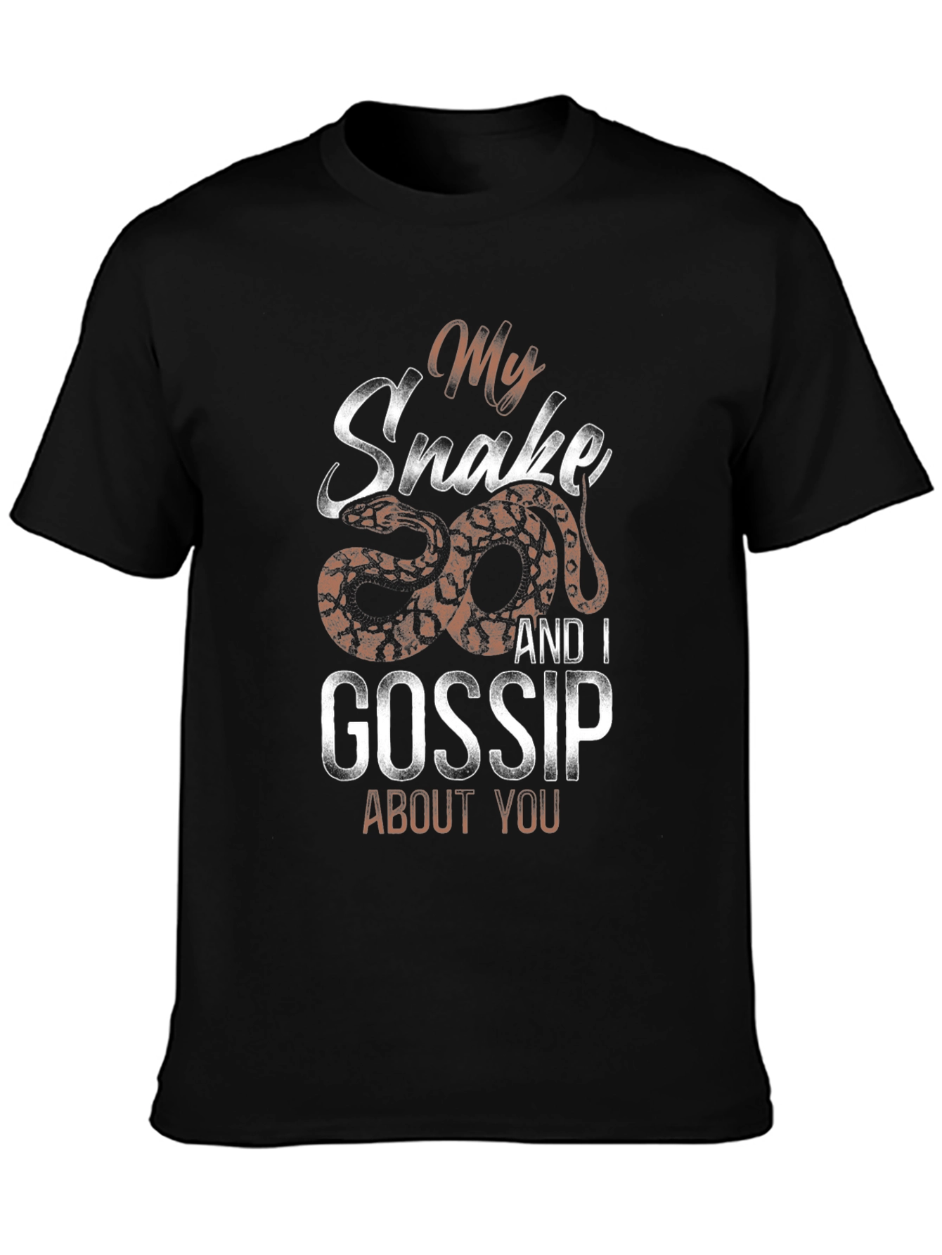 My Snake and I Gossip About You T-Shirt
