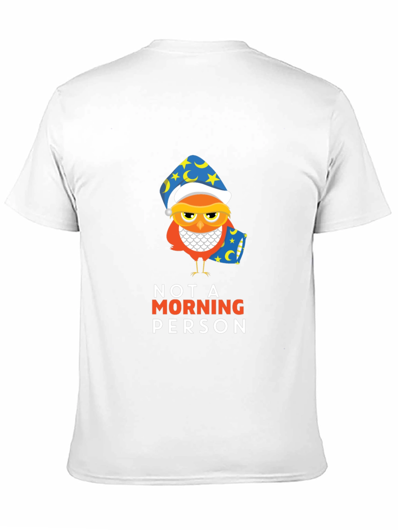 Not A Morning Person Owl T-Shirt