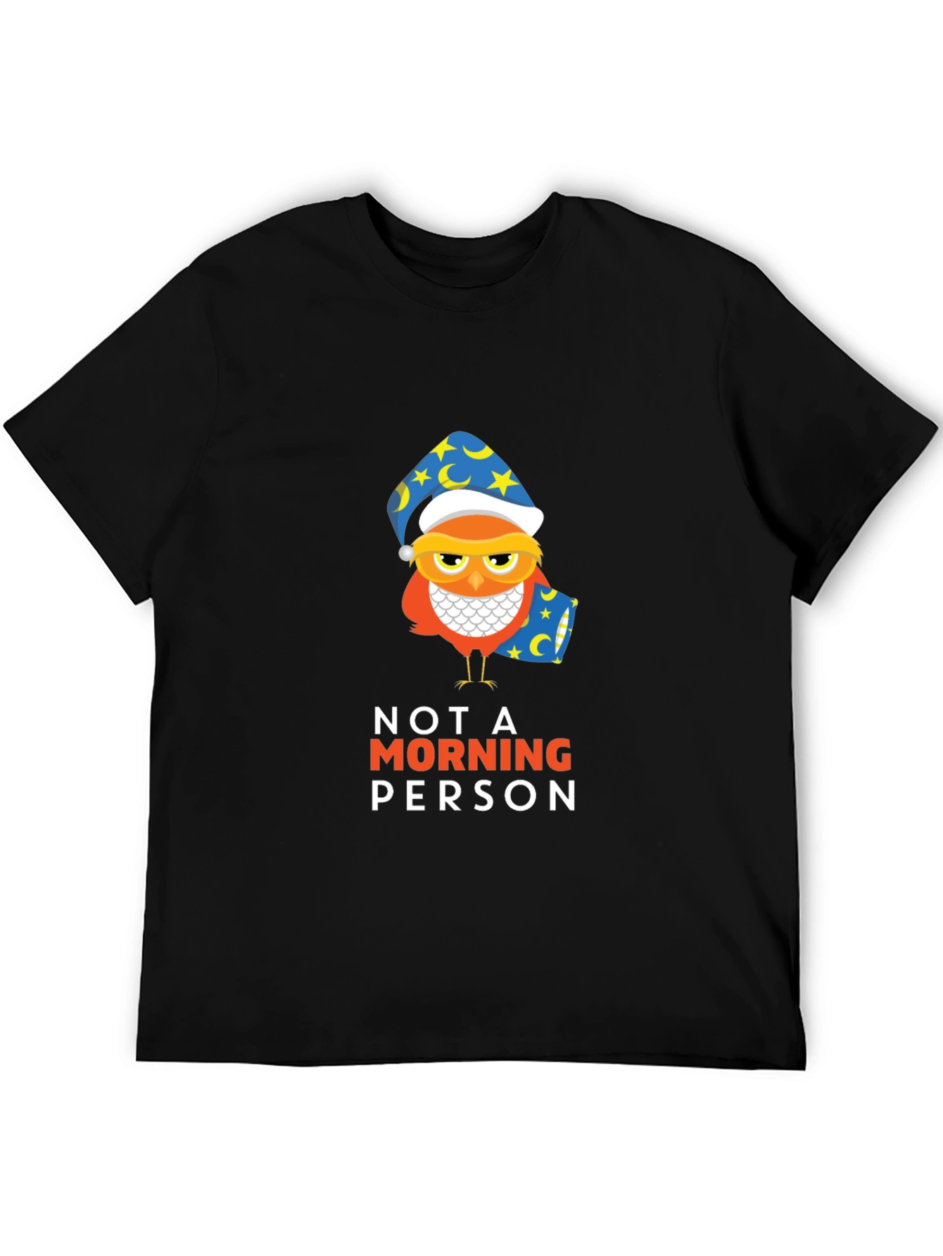 Not A Morning Person Owl T-Shirt