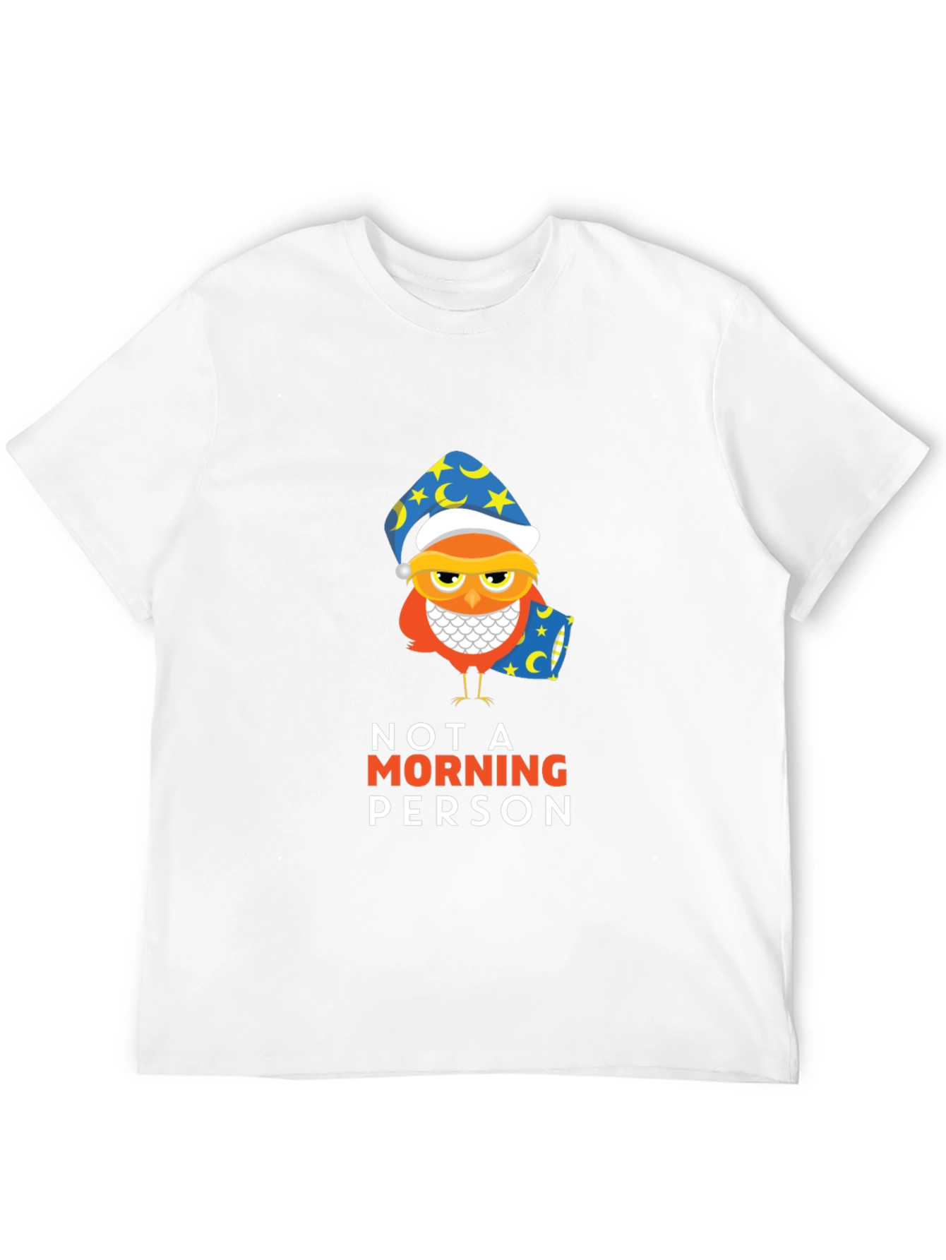 Not A Morning Person Owl T-Shirt