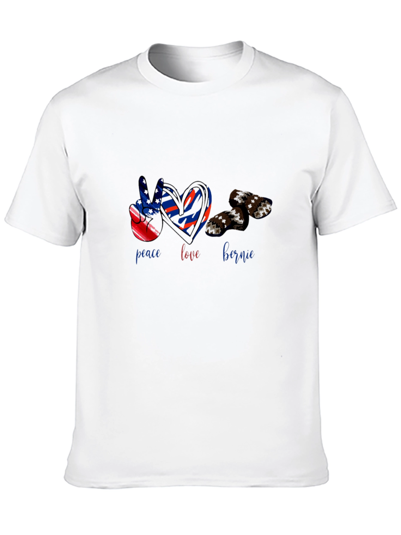 Peace Love Bernie T-Shirt