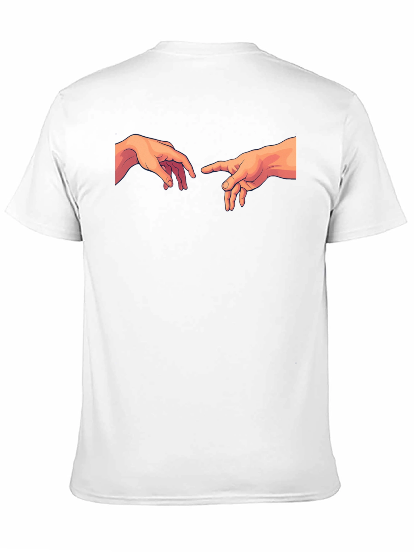 Creation of Adam T-Shirt - Michelangelo Inspired Graphic Tee