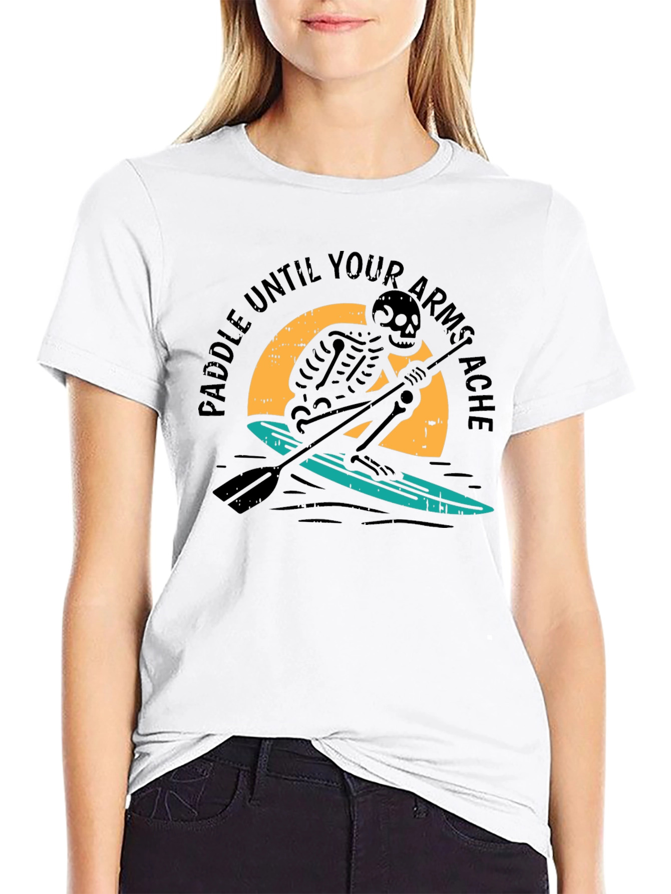 Paddle Until Your Armstache T-Shirt