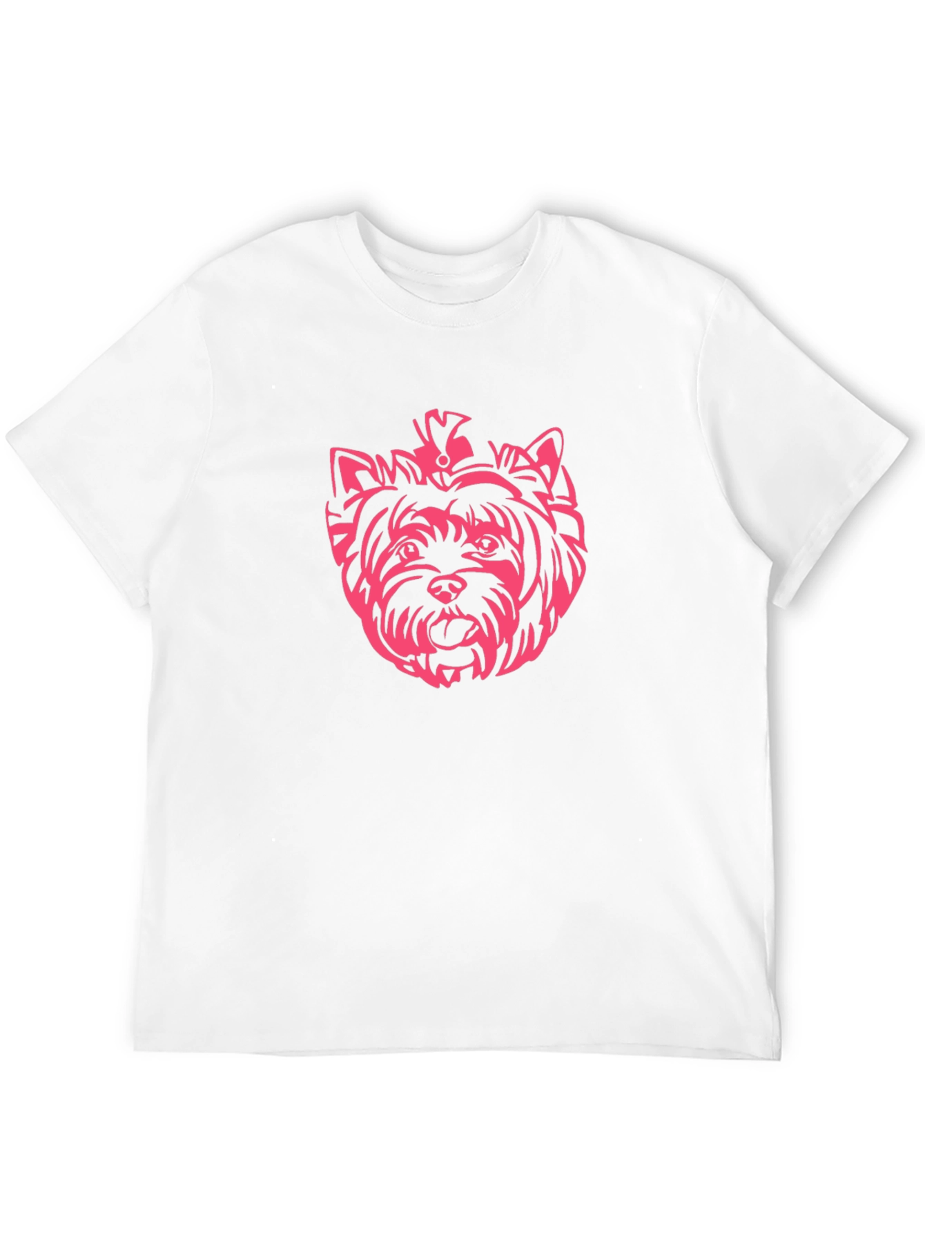 Yorkie Dog Black T-Shirt - Fun Graphic Tee
