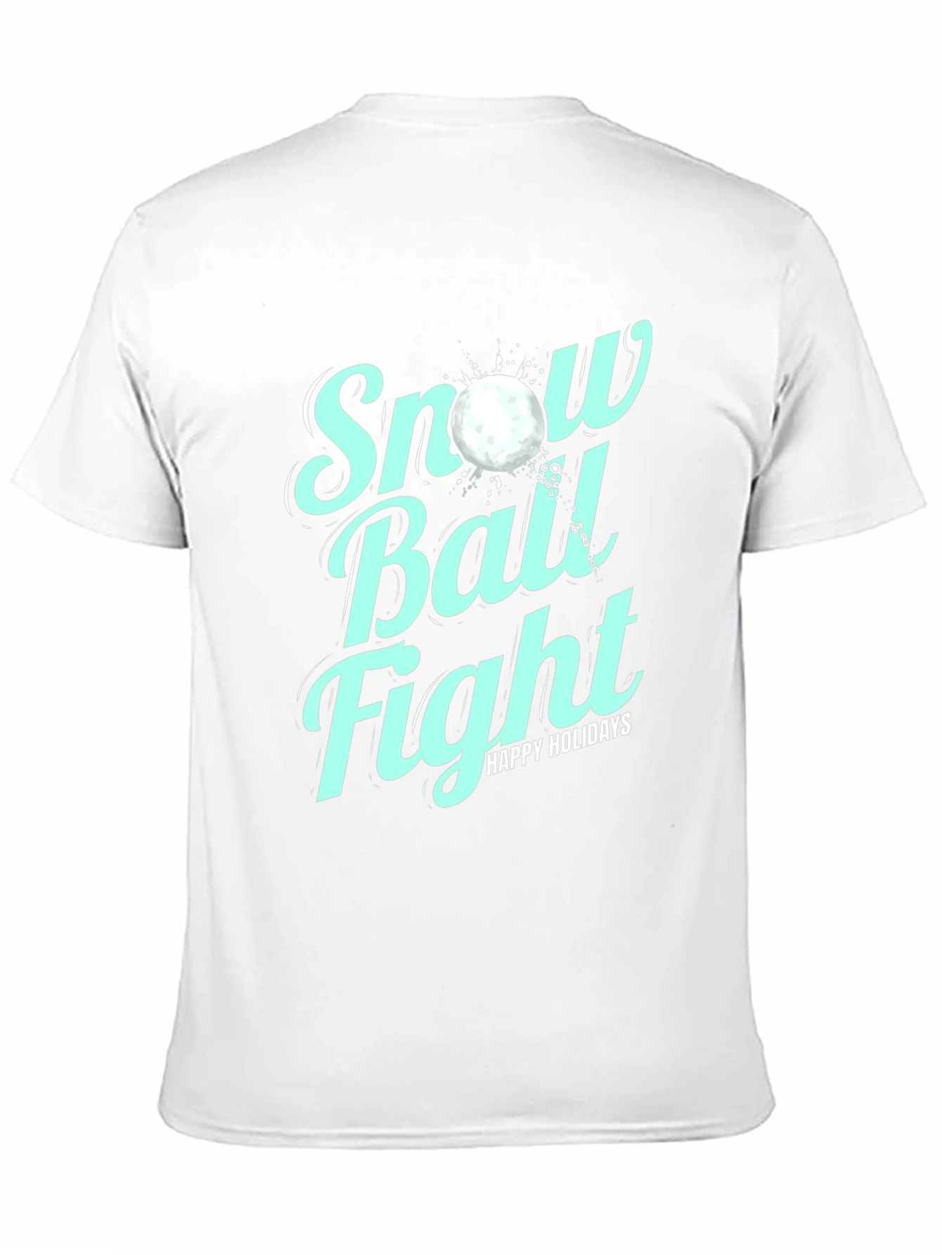 Snow Ball Fight Holiday T-Shirt