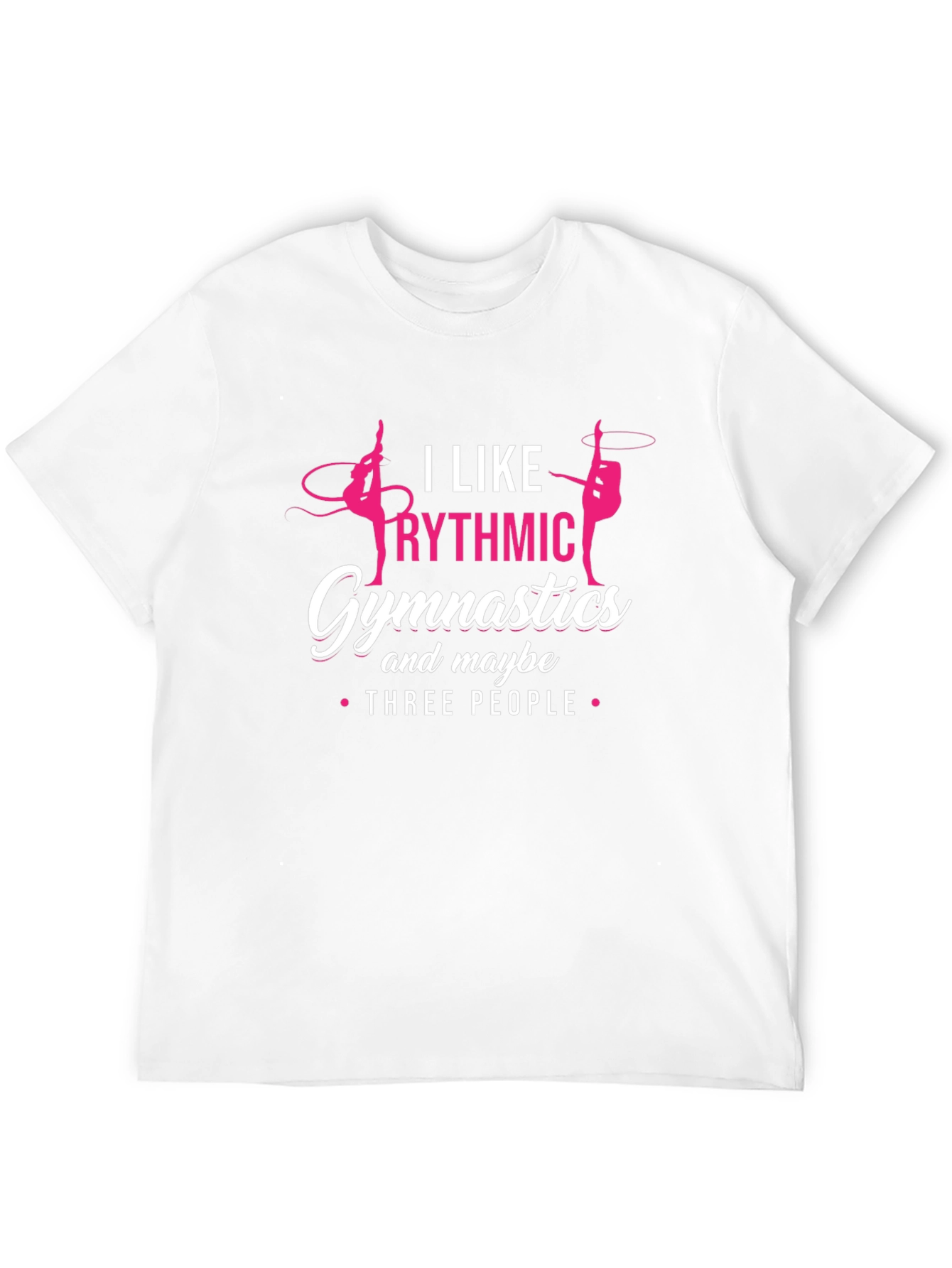 Rhythmic Gymnastics Graphic Tee - I Like Gymnastics T-Shirt