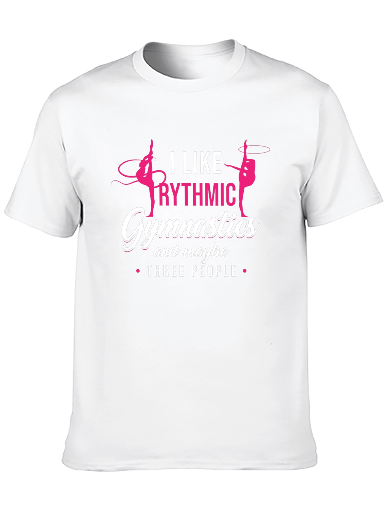 Rhythmic Gymnastics Graphic Tee - I Like Gymnastics T-Shirt