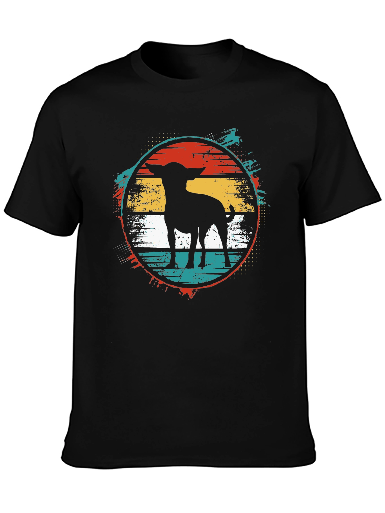 Retro Dog Silhouette Tee