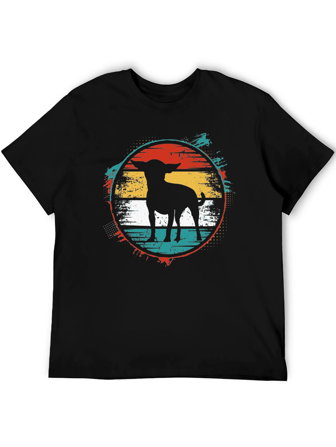 Retro Dog Silhouette Tee