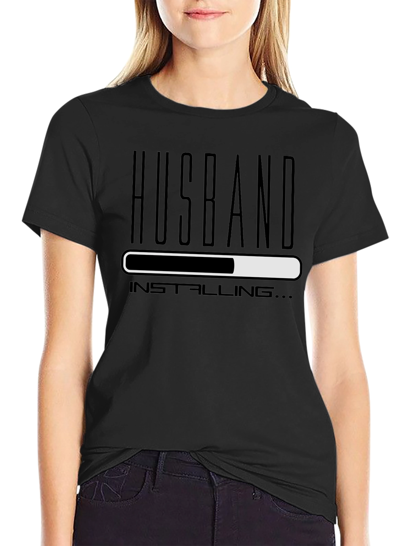 Husband Installing Funny T-Shirt