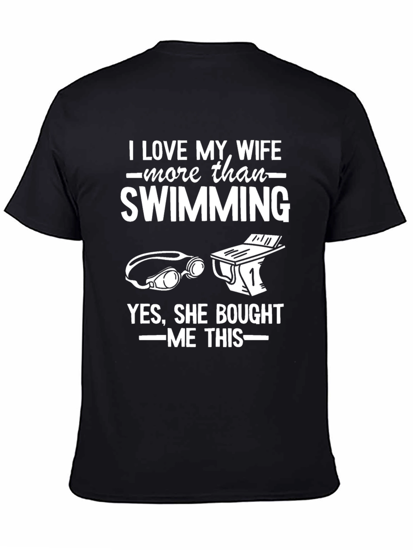 Funny Swimming Wife T-Shirt