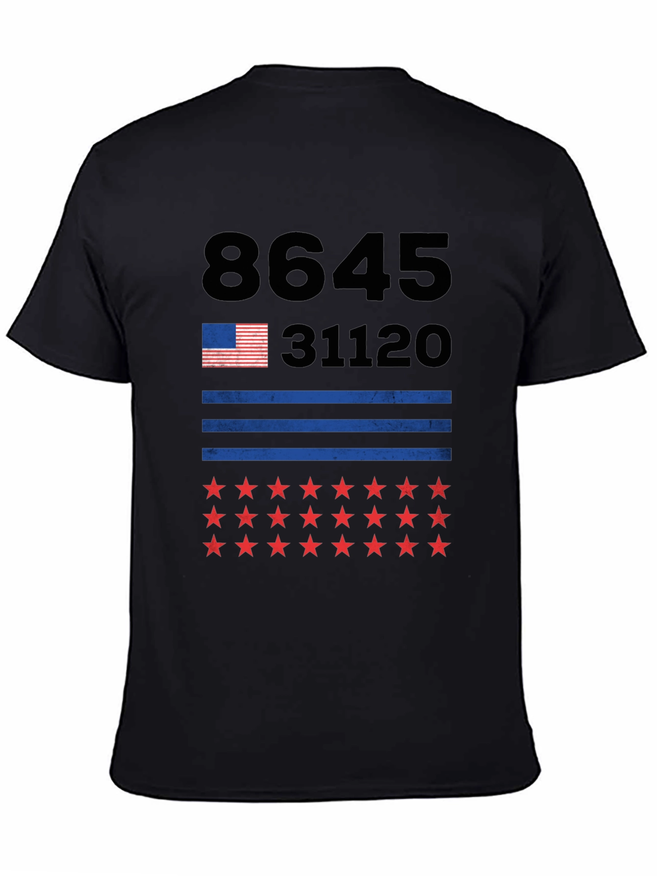 8645 31120 Stars & Stripes Graphic Tee