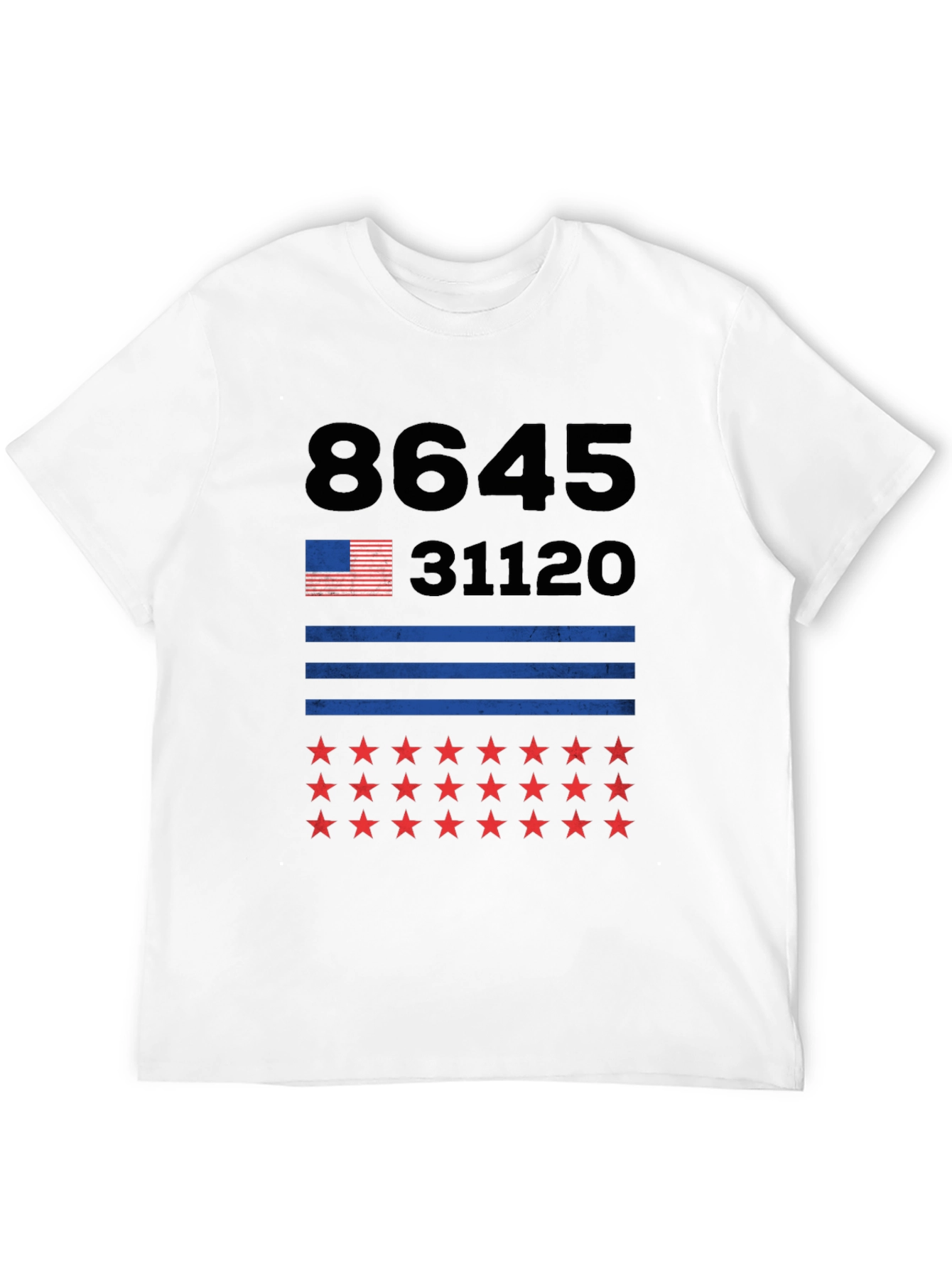 8645 31120 Stars & Stripes Graphic Tee