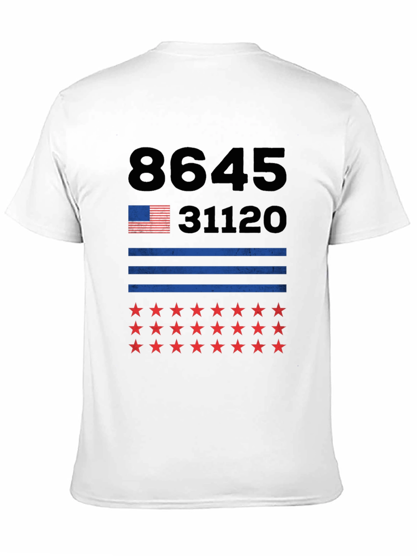 8645 31120 Stars & Stripes Graphic Tee
