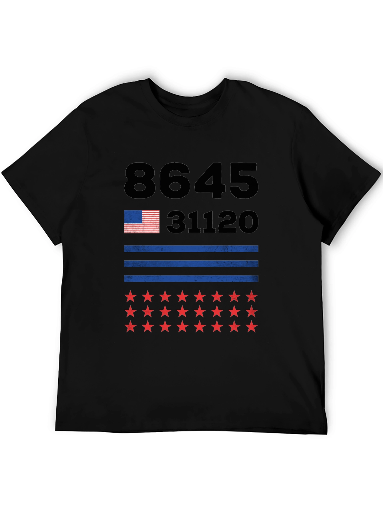 8645 31120 Stars & Stripes Graphic Tee
