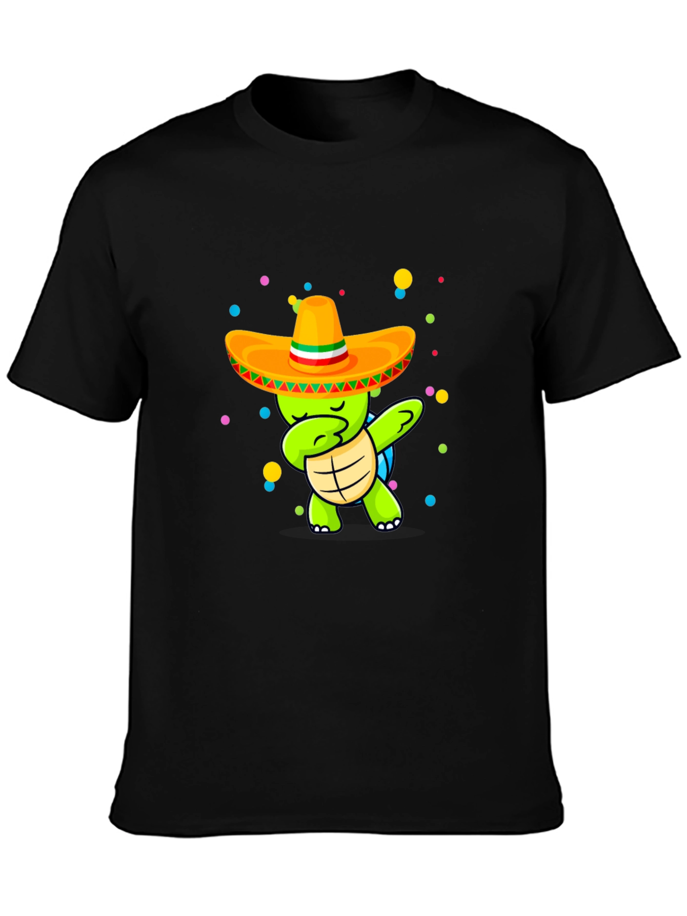 Dabbing Turtle Cinco de Mayo T-Shirt