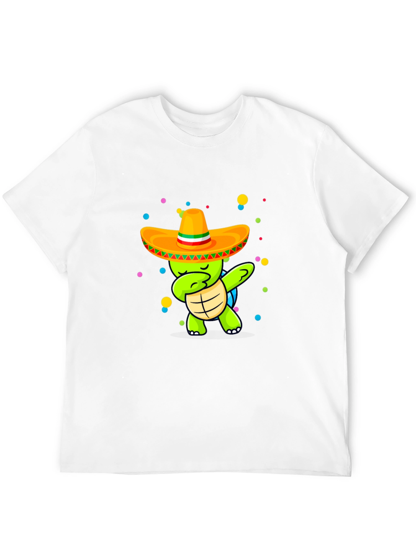 Dabbing Turtle Cinco de Mayo T-Shirt