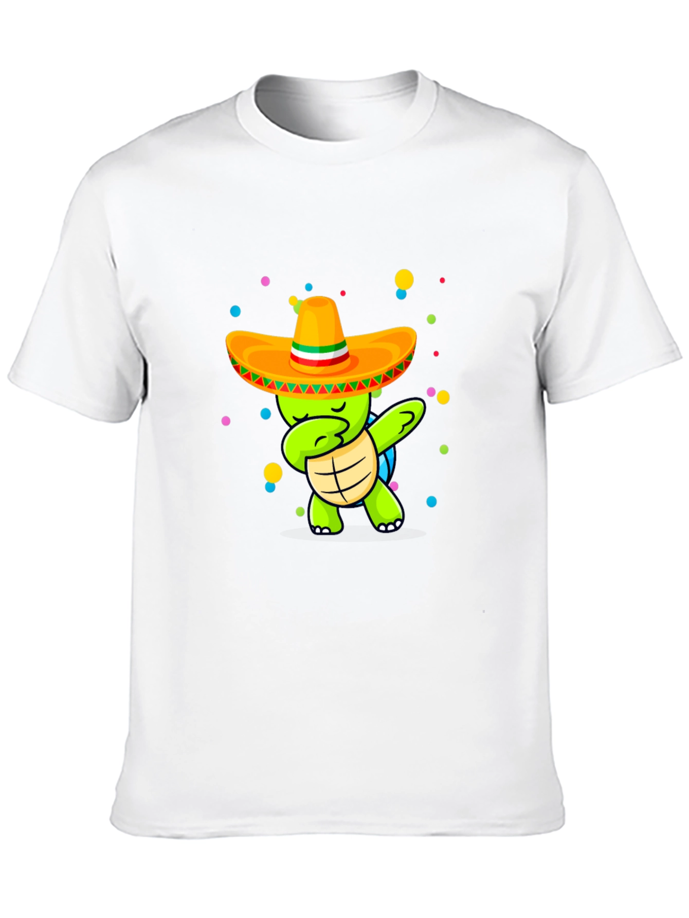 Dabbing Turtle Cinco de Mayo T-Shirt