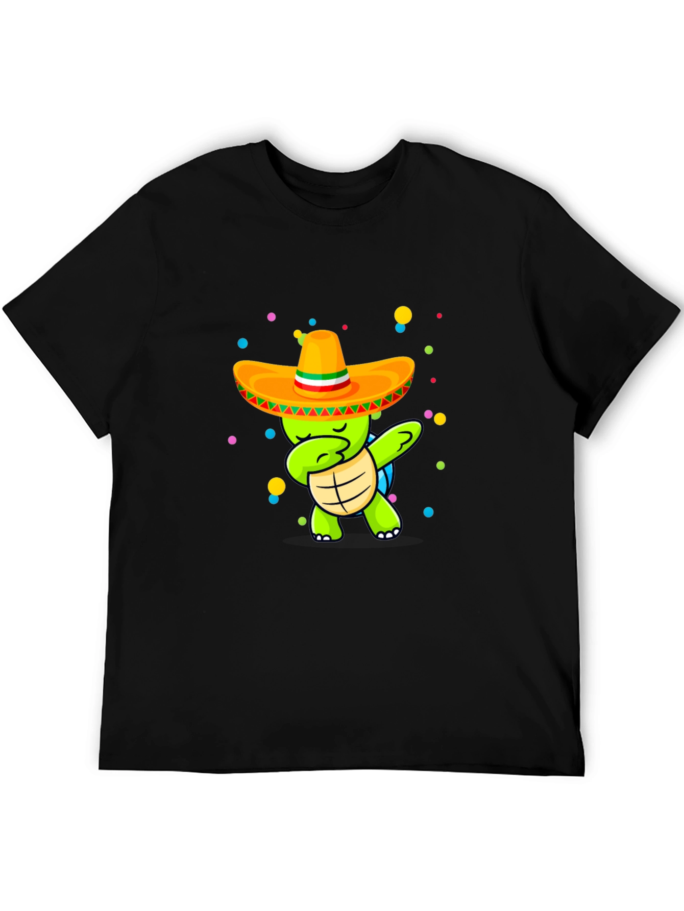 Dabbing Turtle Cinco de Mayo T-Shirt