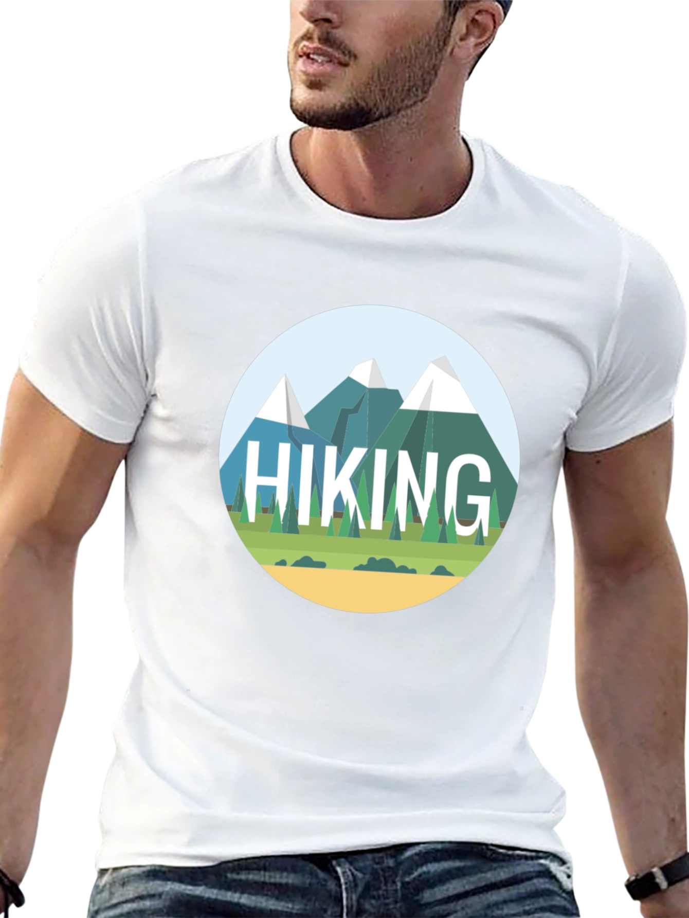 Hiking Adventure T-Shirt - Mountain Graphic Tee