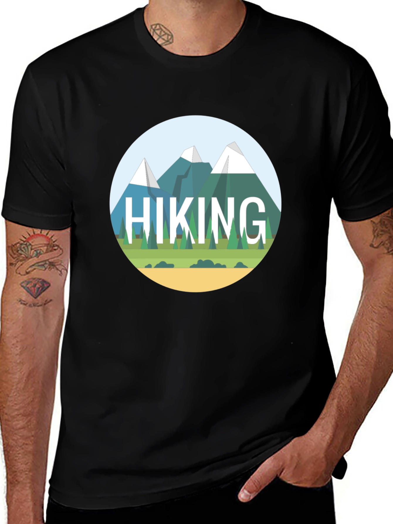 Hiking Adventure T-Shirt - Mountain Graphic Tee