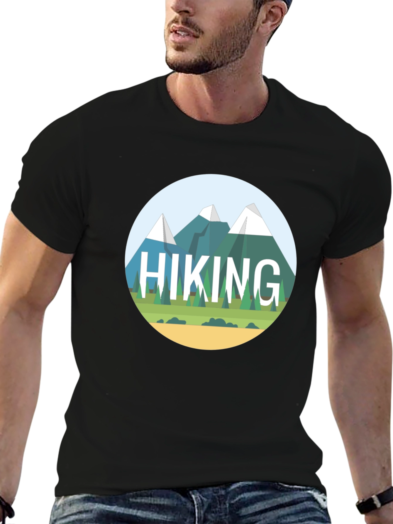 Hiking Adventure T-Shirt - Mountain Graphic Tee