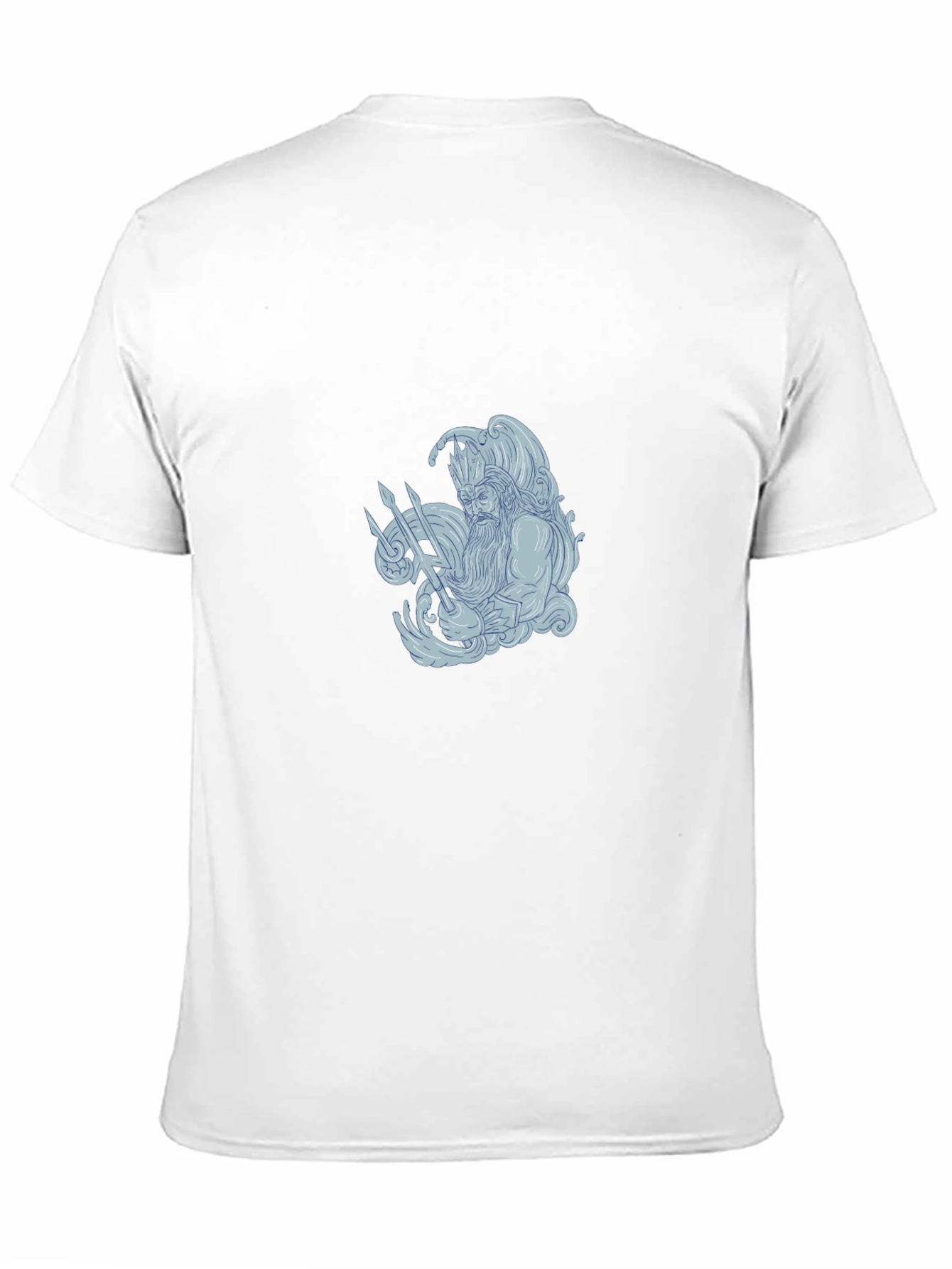 Poseidon Graphic Black Tee