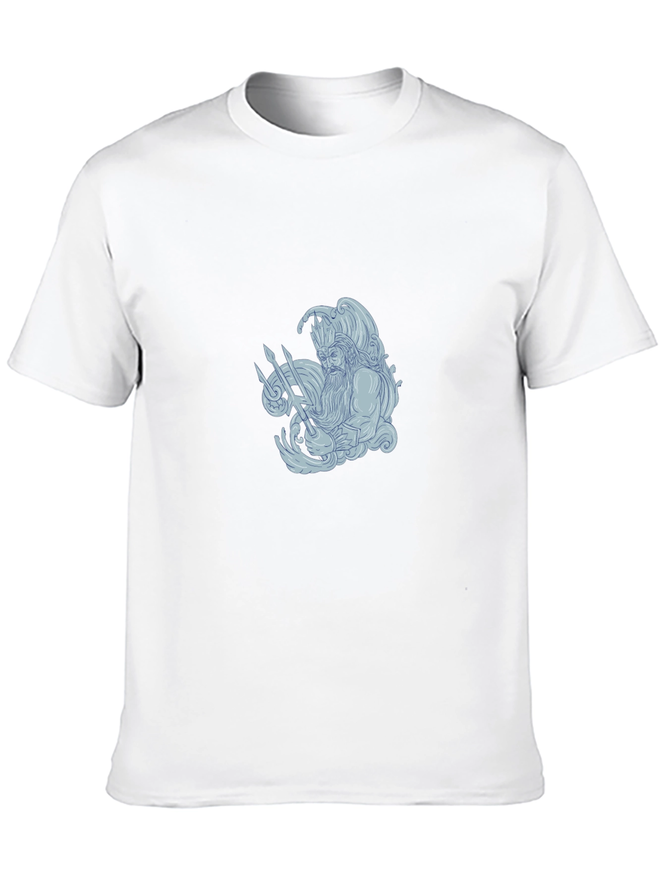Poseidon Graphic Black Tee