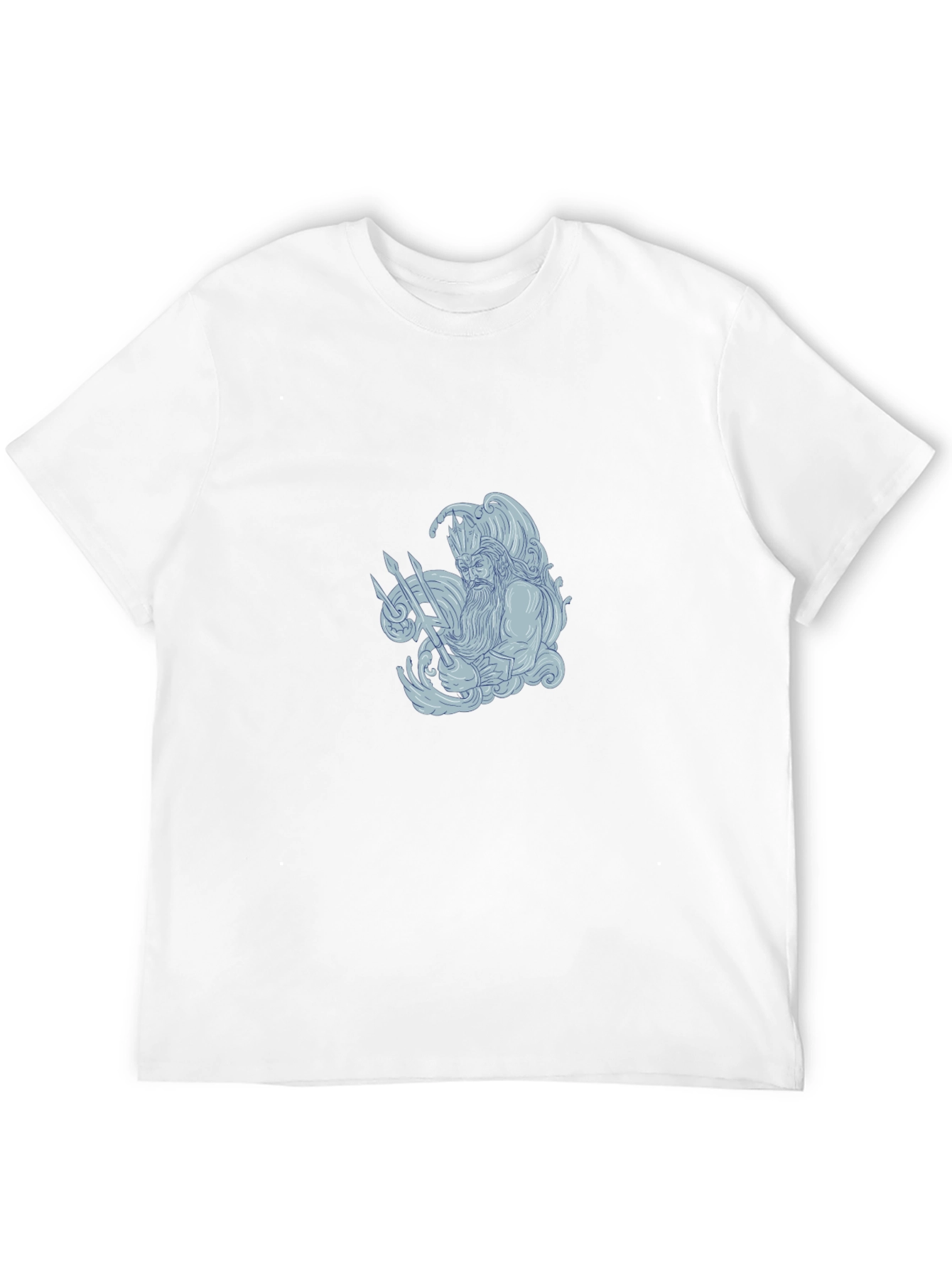 Poseidon Graphic Black Tee