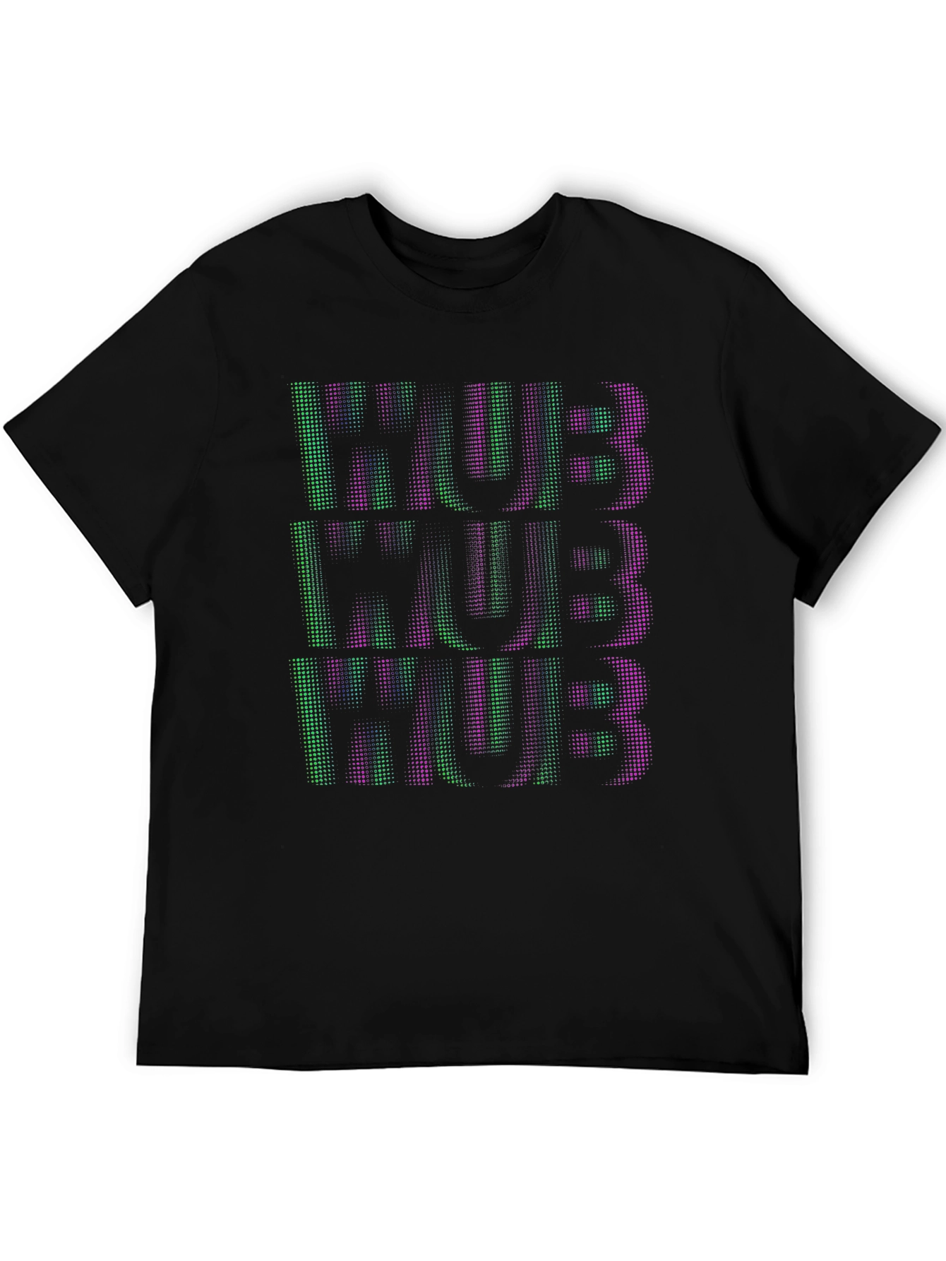 HUB Text Graphic T-Shirt - Unique Design Tee