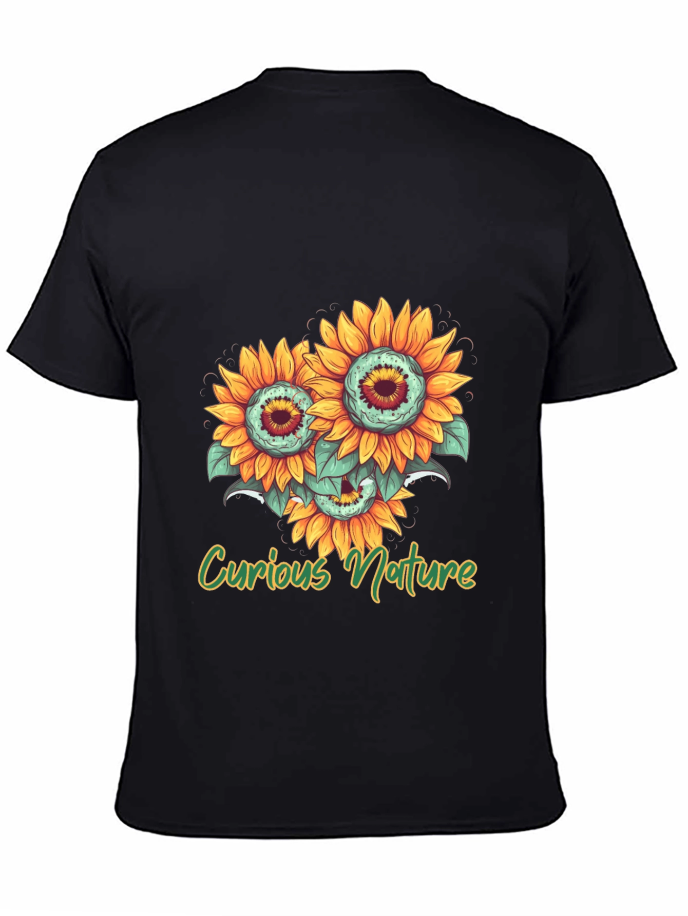 Curious Nature Sunflower Graphic T-Shirt