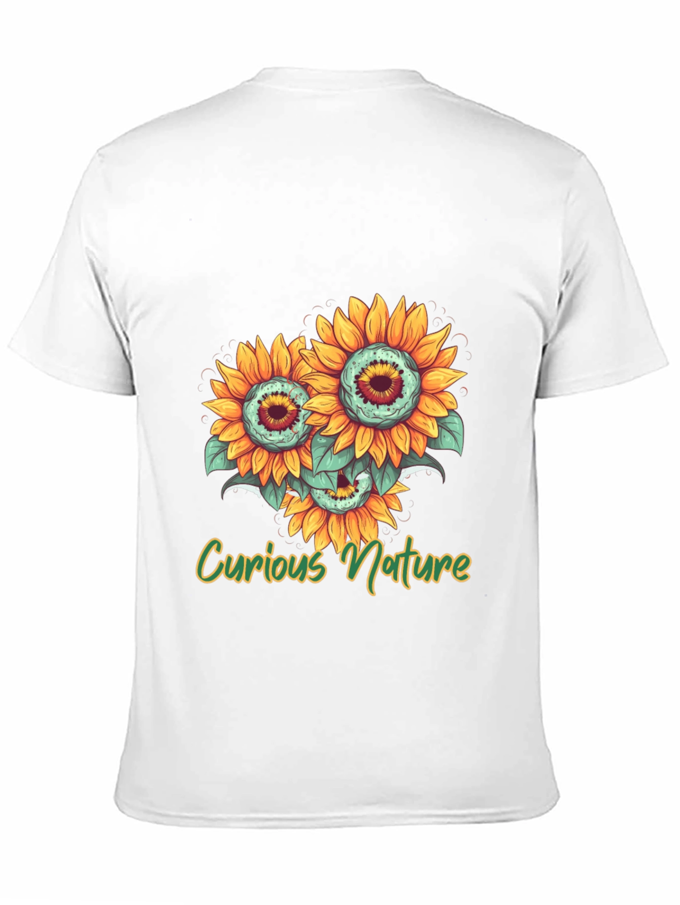 Curious Nature Sunflower Graphic T-Shirt