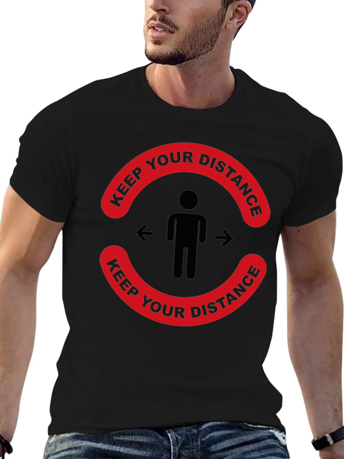 Keep Your Distance T-Shirt Social Distancing Tee