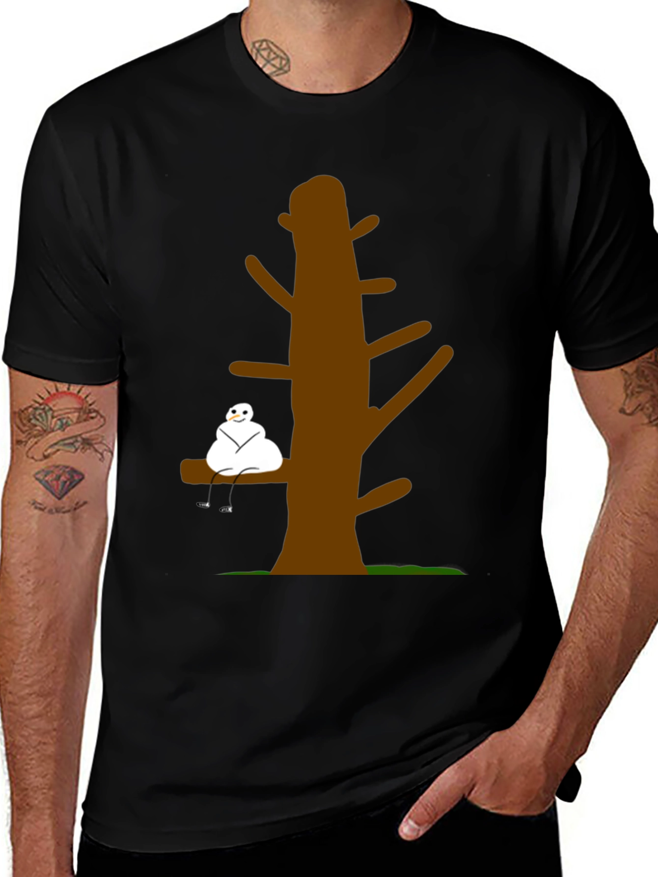 Whimsical Tree Dweller Graphic Tee