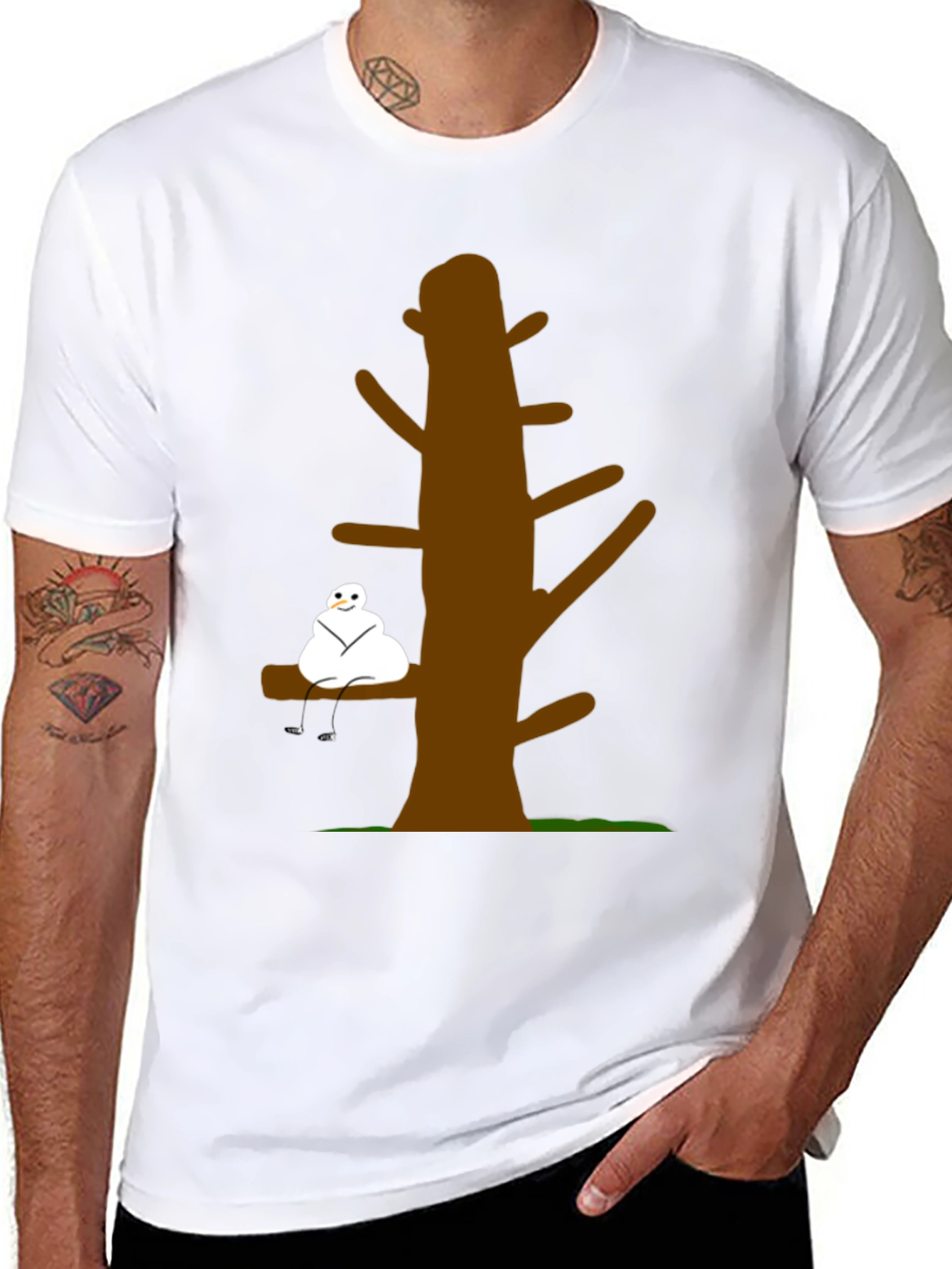 Whimsical Tree Dweller Graphic Tee