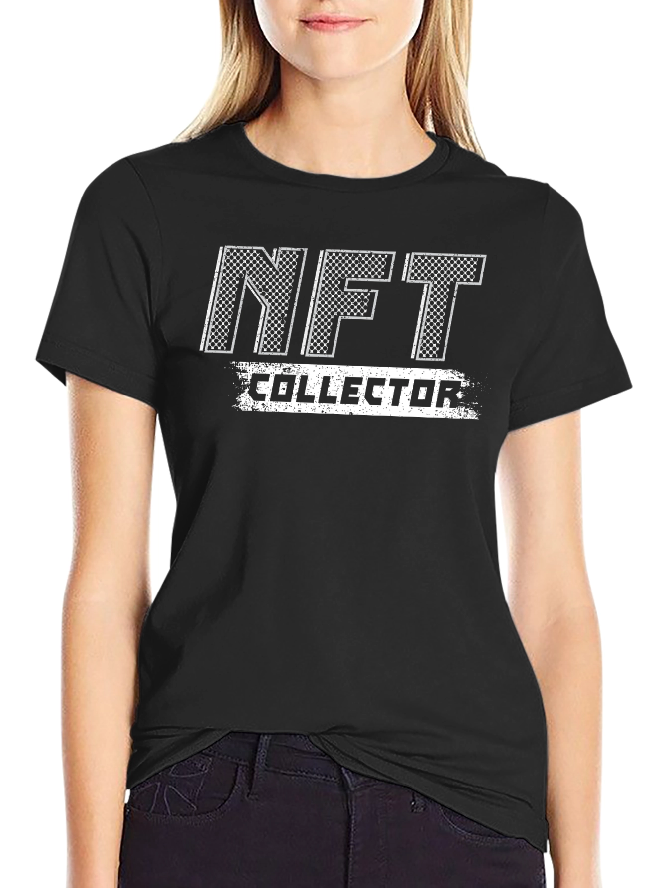 NFT Collector Black Graphic Tee