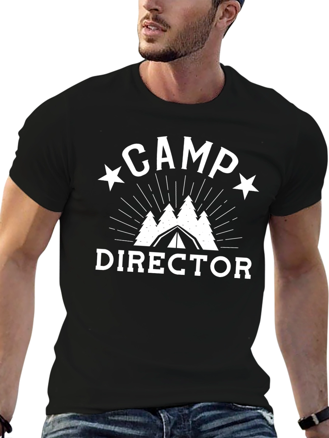 Camp Director Black T-Shirt