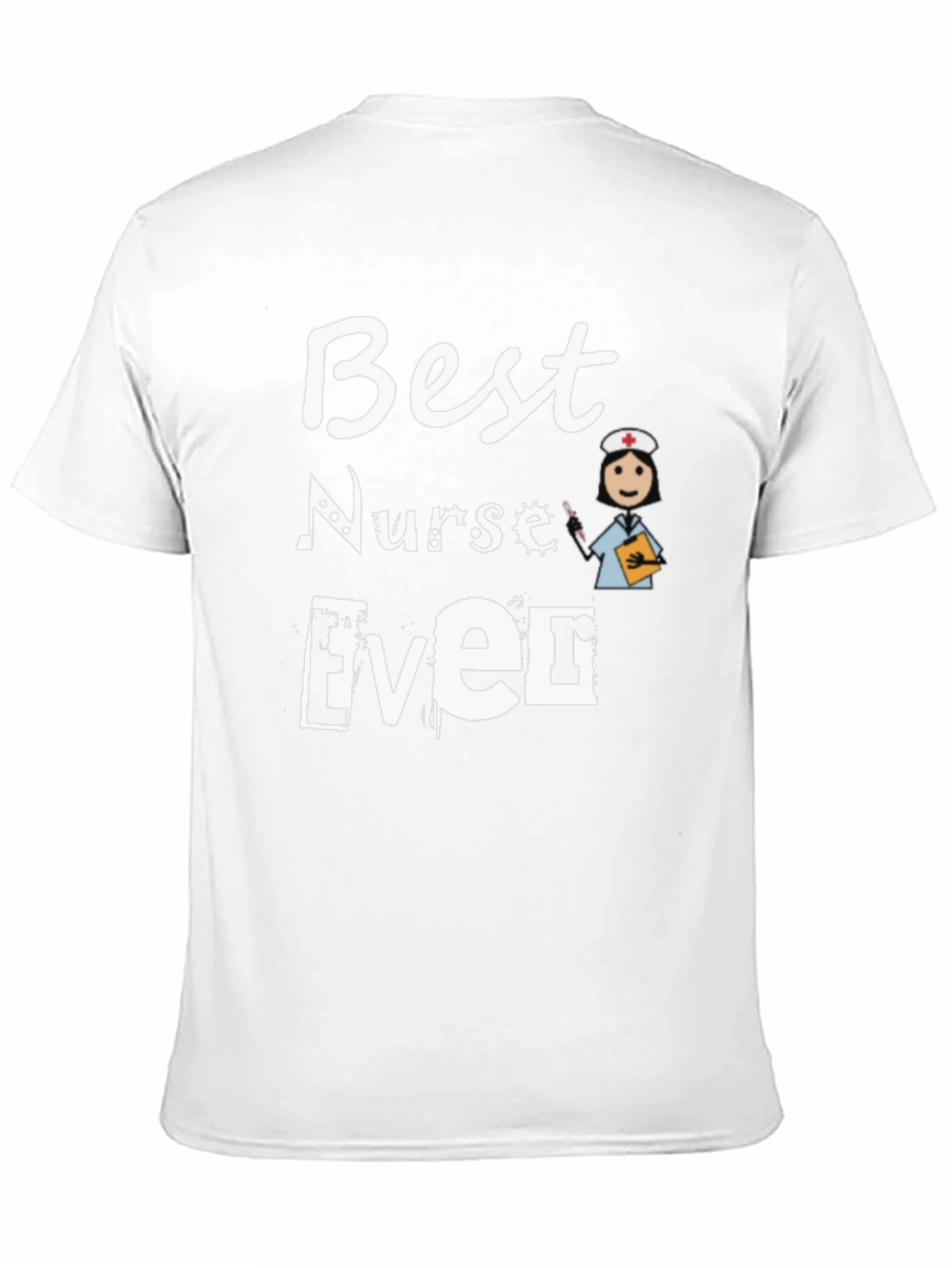 Best Nurse Ever T-Shirt - Black Crew Neck